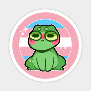 pride frog- Transgender Variant Magnet